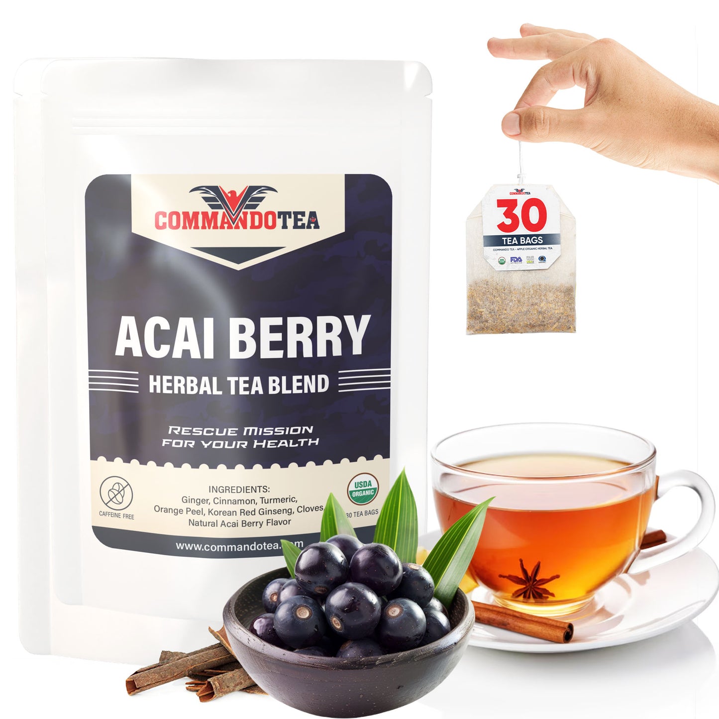 ACAI BERRY HERBAL TEA BLEND