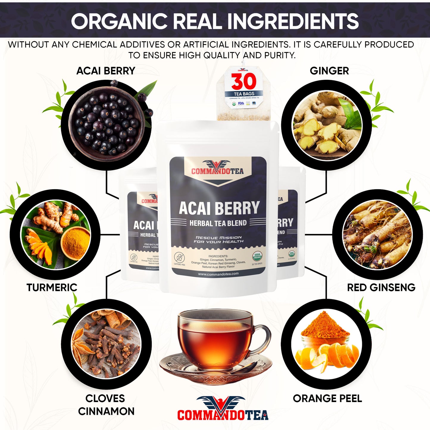 ACAI BERRY HERBAL TEA BLEND